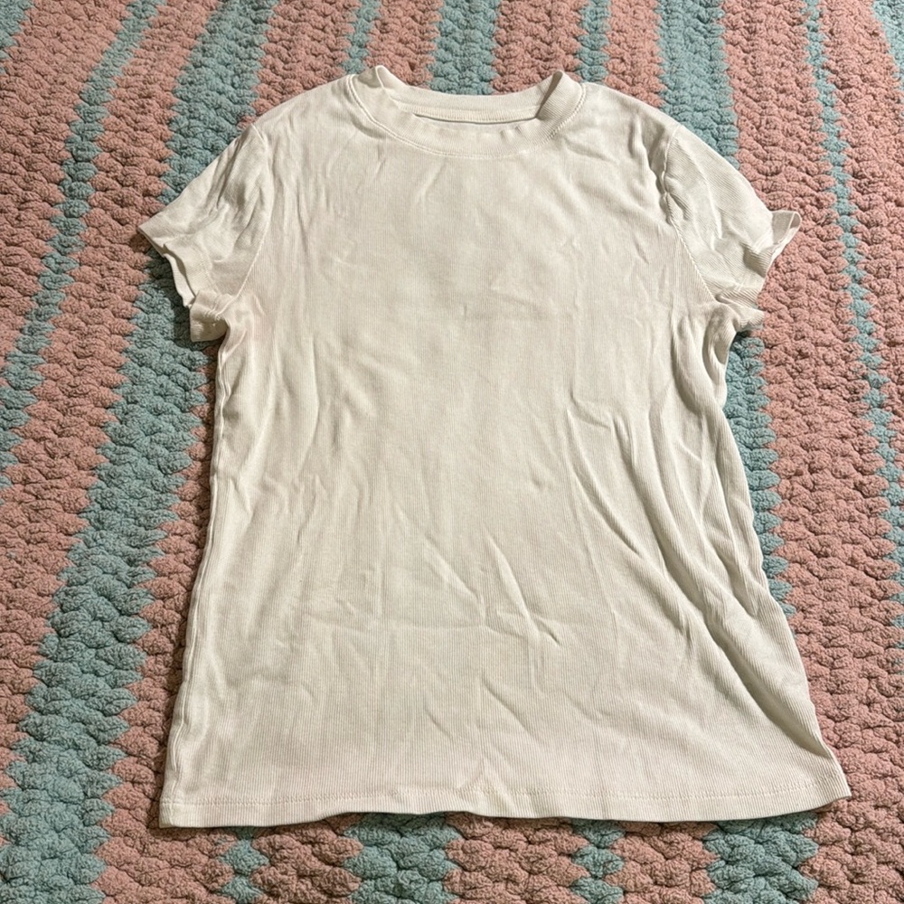 Basic white tee